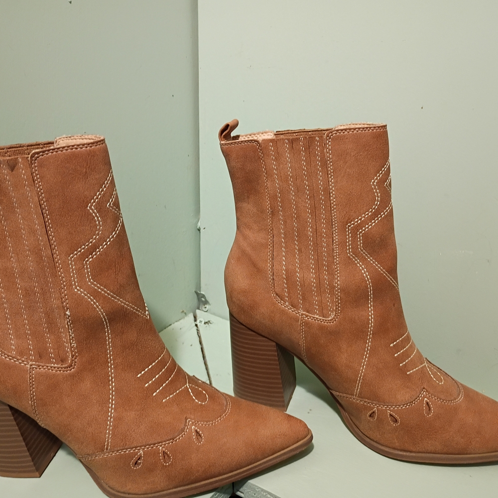 Tan Ankle Boots